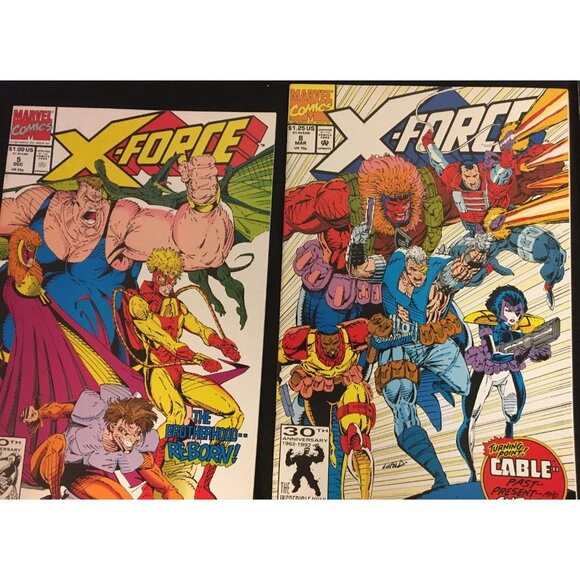 X-Force Comic Books Lot of 14 by Marvel Comics Circa 1991-2002 - Picture 3 of 11